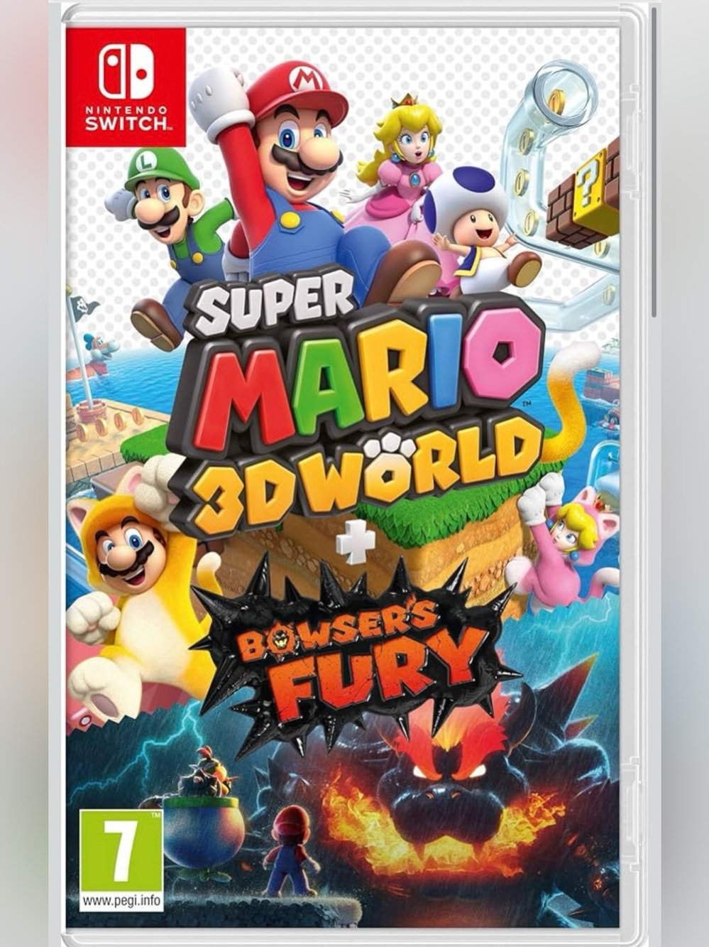 SUPER MARIO 3D WORLD+BOWSER’S FURY Nintendo Switch Game